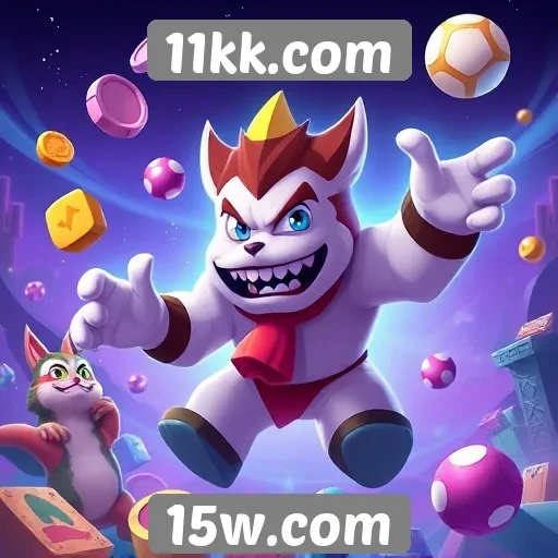 Destaques dos jogos disponíveis no site 11kk.com